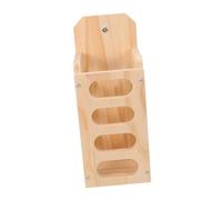 YARNOW Bac À Herbe en Bois Mangeoire pour Lapin Mangeoire pour Chinchilla Grand Bol De Nourriture Distributeur Dherbe pour Lapin Cochon Dinde Petits Animaux