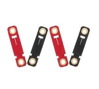 YARNOW Bague de Patte pour Pigeon en Velours Réglable Lot de 4 Anneaux avec Boucle Anti-Perte Harnais Léger pour Perroquets et Oiseaux de Compagnie Accessoires Santé Oiseaux