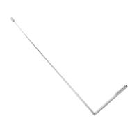 YARNOW Baguette de Sourcier en Laiton Robuste Pliable Antenne Rétractable pour Détection d'Eau et Trésors, Tige de Localisation d'Objets Perdus pour Usage Domestique et Feng Shui