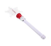 YARNOW Baguette Magique Lumineuse LED Forme de Flocon Rotation et Lumières Colorées pour Fêtes et Concerts