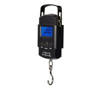 YARNOW Balance à Bagages, Balance de Pêche Numérique, Abs Noir, Légère, Réponse Rapide, Mesure Précise, Petite Taille, 0,01 Kg-50 Kg, pour Pêche et Voyage