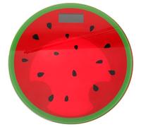 YARNOW Balance de Pesée Pastèque Électronique Mini Ronde Créative ABS Verre Trempé Pesée Précise pour Cuisine et Voyage