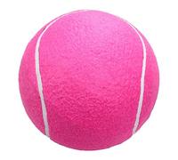YARNOW Balle de Tennis Gonflable Caoutchouc avec Surface Flanelle Rose Souple et Durable pour Garçon Fille Accessoire Sportif Extérieur