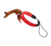 YARNOW Bandeau de Noël pour Animaux Bois de Renne Réaliste en Polyester, Confortable et Facile à Utiliser pour Décoration Festive et Partage Réseaux Sociaux