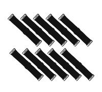 YARNOW Bandeaux Élastiques Ajustables Fixation Sûre Lot de 10 pour Postiche Résistance à Déformation en Chinlon et Latex Port Quotidien Confortable