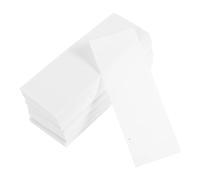 YARNOW Bandes de papier chromatographie 200pcs en coton neutre blanc pour séparation des pigments, papier buvard de laboratoire, résultats précis pour expériences scientifiques