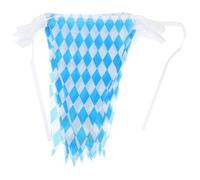 YARNOW Bannière Suspendue en Polyester 20x30cm à Thème Allemand pour Ambiance Bavaroise, Drapeaux du Festival Bière Décoratifs, pour Intérieur et Extérieur