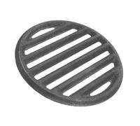 YARNOW Barbecue Ronde Fonte Plaque Rechange Support de Camping Accessoires pour Foyer Extérieur