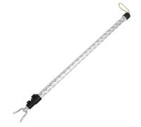 YARNOW Barre de Séchage Télescopique en Aluminium Argenté Robuste et Légère Système Coulissant, Tringle à Vêtements pour Penderie et Balcon Intérieur