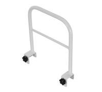 YARNOW Barrière de Lit Blanche 28x30 Cm en Métal Épais, Barrière de Sécurité pour Adultes et Personnes Âgées, Barre D’Appui Latérale Anti-Chute pour Dortoir et Chambre à Coucher