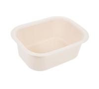 YARNOW Bassin Pour Bébé En Polypropylène Solide, Bassine Épaisse Lait Blanc, Table à Langer Portable Pour Bébé, Bassin Polyvalent Pour Soins Et Hygiène, Pour Maison Et Voyage, Compact Et Léger