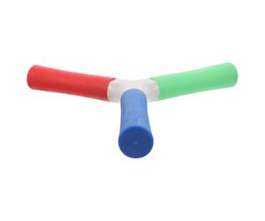 YARNOW Bâton Entraînement Agilité en Caoutchouc PVC Trois Couleurs - Entraîneur Réactif d'Agilité pour Sport Collectif et Individuel - de Coordination Œil-Main Portable et Léger
