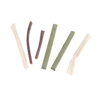 YARNOW Bâtonnets À Mâcher - Tiges Molaires De Lapin - Ensemble De Friandises pour La Dentition des Animaux - Matériau Sûr Et pour Chiens Et Chats