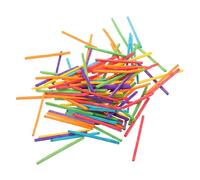 YARNOW Bâtons de Bois Colorés pour Bricolage Matériel Créatif Polyvalent pour Activités Manuelles Garçon Fille Supports Éducatifs Mathématiques et Projets Groupe