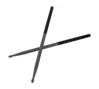 YARNOW Batterie Nylon 5a Anti-dérapantes Noires Lot de 3 Paires pour Entraînement Batterie Jazz Accessoires Percussion Légers et Résistants Usage