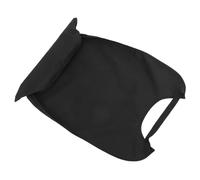 YARNOW Bavoir Adulte Imperméable Lavable Polyester avec Collecteur de Miette Confortable pour Personnes Âgées et Handicapées Noir