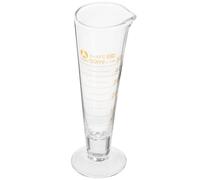 YARNOW Bécher Conique en Verre 50 Ml Graduation Demi-Ligne pour Mesure Précise en Laboratoire Scientifique