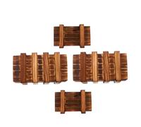 YARNOW Boîte à Énigmes en Bois à Tiroirs Secrets, Coffret Éducatif 4 Pièces, Montessori pour Garçon et Filles, Casse-tête D’adresse et Réflexion, Jeu Pédagogique Stimulant