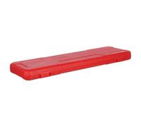 YARNOW Boîte à Jauge à Vernier Rouge en Plastique Léger Étui de Protection Robuste pour Rangement et Transport Sécurisé du Pied à Coulisse