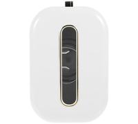 YARNOW Boîte à Mouchoirs Rectangulaire avec Ressort Cache Boîte Mouchoir Élégant et Fonctionnel pour Salon Bureau et Cuisine Support pour Serviette Moderne Blanc Perle