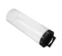 YARNOW Boîte Cylindrique Transparente Couvercle de Tennis et Pickleball, Tube Plastique, Support Pratique de Sport, pour Usage Extérieur et Intérieur