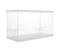 YARNOW Boîte D'exposition en Acrylique Blanc Multi-Couches pour Micro Paysages et Modèles Manuels, Facile à Nettoyer, pour DIY et Présentation