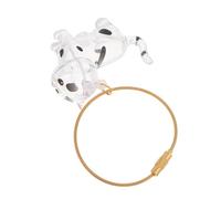 YARNOW Boîte Transparente de Conservation de Poils de Chat Porte-clés Capsule Commémorative Forme de Chat Kawaii Boîte à Souvenirs pour Poils Animaux avec Couvercle pour Usage Quotidien