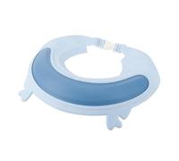 YARNOW Bonnet de Bain Bébé Imperméable en Silicone Bleu Prince Cerf Protège Oreilles et Yeux Bonnet Shampooing pour Bain Sécuritaire et Confortable