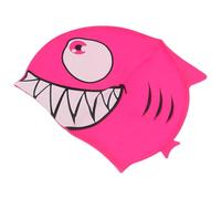 YARNOW Bonnet de Bain en Silicone pour Garçon et Filles en Forme de Requin, Confortable et Extensible, Idéal pour Activités Estivales et Leçons de Natation