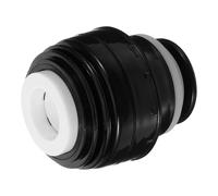 YARNOW Bouchon de Rechange pour Bouteille Isotherme Plastique Noir et Blanc Joint Étanche Anti-Fuite Couvercle à Clapet Pratique pour Sports et Plein Air Compatible Gourde sous Vide