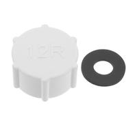 YARNOW Bouchon de vidange de Piscine avec Joint torique Compatible avec Intex 11456 - Couvercle de Filtration à Sable pour Pompe Hors Sol, Entretien du système d'eau