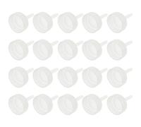 YARNOW Bouchons de Bouteilles pour Incubateur D'artémias, Transparent, 20 Pièces, Plastique Solide, pour Élevage DIY de Crevettes en Aquarium, Accessoire D'éclosion D'œufs Aquatiques