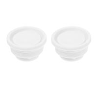 YARNOW Bouchons en Caoutchouc et Maintien Ferme pour Échelle de Piscine 2pcs, Protection Sécurisée Accessoires Piscine Hors Sol Résistants et Étanches