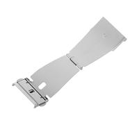 YARNOW Boucle De Montre en Acier Inoxydable 22mm, Fermoir À Double Bouton-Poussoir, Bracelet De Montre Métal pour Hommes Et Femmes, Sécurité Au Quotidien