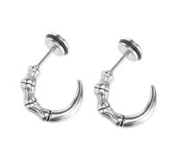 YARNOW Boucles Oreilles Inoxydables Griffes d'Oiseau Style Punk Unisexe Accessoires Costume Résistants et Élégants pour Femmes et Hommes