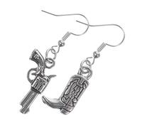 YARNOW Boucles Oreilles Pendantes Cowgirl pour Femme Bijoux Western Uniques pour Fêtes Costumes Halloween et Usage Quotidien