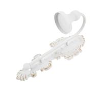 YARNOW Bougeoir De Festival Bougeoirs À LED Support De Bougie Vintage Autocollants Craquelés Argentés Bougeoirs Suspendus Lampe D'Art Mural Bougies Miroir Rectangulaire