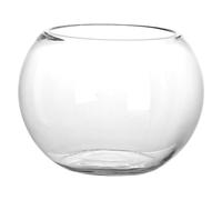 YARNOW Boule De Verre Transparente pour Aquarium Vase Rond Verre pour Plantes Hydroponiques Décoratif pour Maison Ou Bureau Aquarium pour Poissons Et Jardinage Intérieur