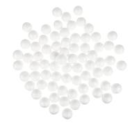 YARNOW Boules de Mousse en Polystyrène Blanches Noël Lot de 500 et Artisanat de Modélisation de Balles DIY pour Décoration de Mariage