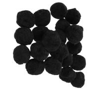 YARNOW Boules Filtrantes Noires en Fibre de Polyester pour Aquarium et Piscine, Média Filtrant Portable, Élasticité, Ne Se Déforme Pas Après Lavage, Paquet de 500g