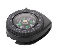 YARNOW Boussole de Poignet Noire Étanche pour Plongée, Navigation Précise et Randonnée, Bracelet Léger et Robuste, Outil de Camping et Kayak, Compas de Navigation Extérieure