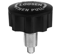 YARNOW Bouton à Goupille pour Vélo d'exercice, Goupille Élastique Abs Noir, Poignée Ergonomique à Bille, Installation Rapide, pour Vélos d'exercice et Machines de Musculation