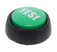 YARNOW Bouton Sonore Vert en Plastique Activation Sonore, Accessoire Amusant pour Fête ou Bureau, pour Famille et Amis