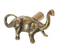 YARNOW Boutons de Tiroir Dinosaures en Laiton Finition Vieillie, Bouton Décoratif Doré pour Commode et Armoire, pour Chambre d'Garçon et Filles et Bureau, Lot de 1 Poignée Décorative