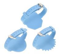 YARNOW Bracelets Mémo Réutilisables en Silicone 3 Pièces Forme Montre pour Infirmières, Accessoires Professionnels Pratiques et Étanches pour Rappel de Notes Travail