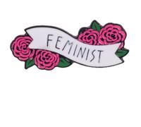 YARNOW Broche Féministe Rose Alliage Épingle Décorative pour Vêtements Corsage Mode pour Femmes Cadeau Accessoire