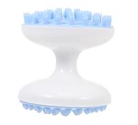 YARNOW Brosse De Massage Toilettage Pour Chiens Et Outil Multifonction Pour Bain Et Détente Élimine Poils Morts Confortable Et Pratique Modèle Bleu