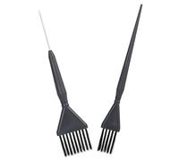YARNOW Brosse pour Coloration Cheveux en Pp et Acier Inoxydable 2pcs Facile à Nettoyer Ne Perd Pas Ses Poils pour Salon et Usage Domestique