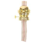 YARNOW Brûleur à Huile Rétro en Alliage D'aluminium Solide, Régulateur de Mèche pour Lampe à Pétrole Vintage, Accessoire de Remplacement Amateurs de Lampes Anciennes