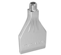 YARNOW Buse de Soufflage en Alliage D'aluminium Argentée 1/4 Pouce Dents Externes pour Applications de Séchage Consommation D'air